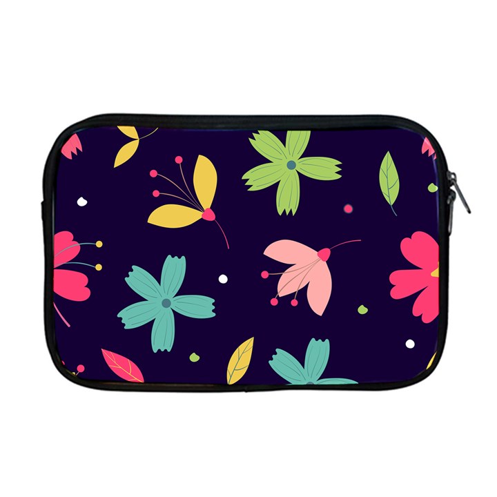 Colorful Floral Apple MacBook Pro 17  Zipper Case