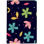 Colorful Floral A4 Clipboard Back