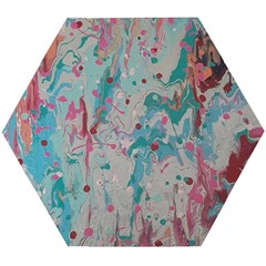 Splash Splosh  Wooden Puzzle Hexagon by Hayleyboop