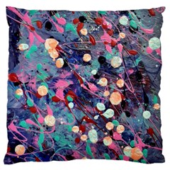 Splodge Large Cushion Case (one Side) by Hayleyboop