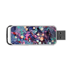 Splodge Portable Usb Flash (two Sides) by Hayleyboop