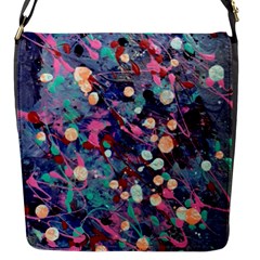 Splodge Flap Closure Messenger Bag (s) by Hayleyboop