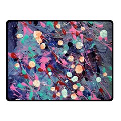 Splodge Double Sided Fleece Blanket (small)  by Hayleyboop