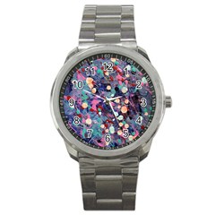 Splodge Sport Metal Watch by Hayleyboop