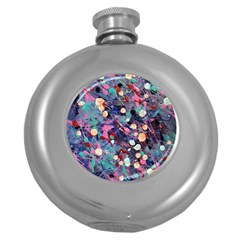 Splodge Round Hip Flask (5 Oz) by Hayleyboop