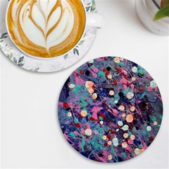 Splodge Uv Print Round Tile Coaster by Hayleyboop