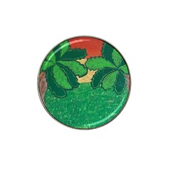 Palmtrees At Sunset  Hat Clip Ball Marker by Hayleyboop