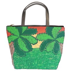 Palmtrees At Sunset  Bucket Bag by Hayleyboop