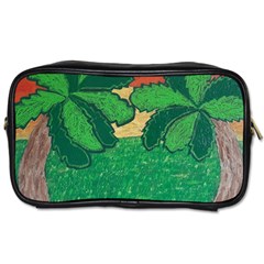 Palmtrees At Sunset  Toiletries Bag (two Sides) by Hayleyboop