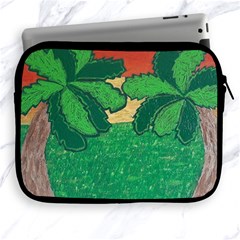 Palmtrees At Sunset  Apple Ipad 2/3/4 Zipper Cases by Hayleyboop