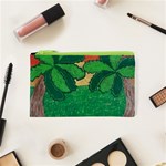 Palmtrees at sunset  Cosmetic Bag (XS) Front