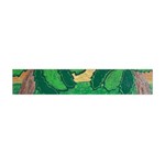 Palmtrees at sunset  Flano Scarf (Mini) Front