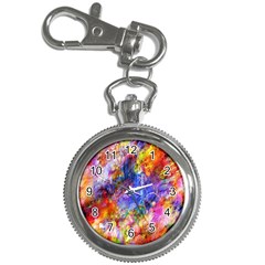 Abstract Colorful Artwork Art Key Chain Watches by artworkshop