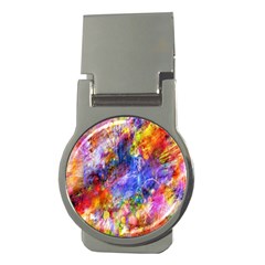 Abstract Colorful Artwork Art Money Clips (round)  by artworkshop