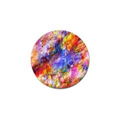 Abstract Colorful Artwork Art Golf Ball Marker by artworkshop