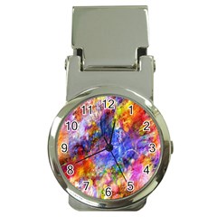 Abstract Colorful Artwork Art Money Clip Watches by artworkshop