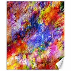 Abstract Colorful Artwork Art Canvas 8  X 10  by artworkshop