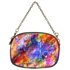 Abstract Colorful Artwork Art Chain Purse (one Side) by artworkshop