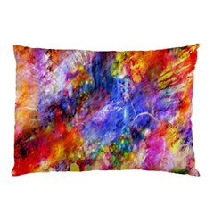 Abstract Colorful Artwork Art Pillow Case by artworkshop