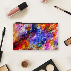 Abstract Colorful Artwork Art Cosmetic Bag (small) by artworkshop