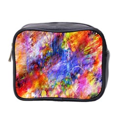 Abstract Colorful Artwork Art Mini Toiletries Bag (two Sides) by artworkshop