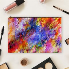 Abstract Colorful Artwork Art Cosmetic Bag (large) by artworkshop