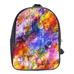 Abstract Colorful Artwork Art School Bag (large) by artworkshop