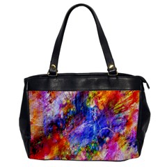 Abstract Colorful Artwork Art Oversize Office Handbag