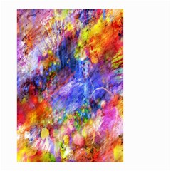 Abstract Colorful Artwork Art Small Garden Flag (two Sides) by artworkshop