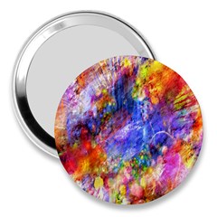 Abstract Colorful Artwork Art 3  Handbag Mirrors by artworkshop