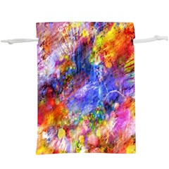 Abstract Colorful Artwork Art  Lightweight Drawstring Pouch (xl) by artworkshop