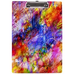 Abstract Colorful Artwork Art A4 Clipboard by artworkshop