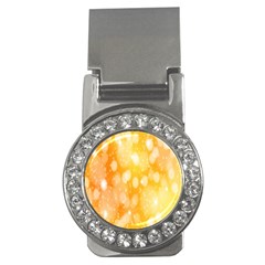 Abstract Sparkling Christmas Day Money Clips (cz) 