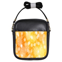 Abstract Sparkling Christmas Day Girls Sling Bag by artworkshop