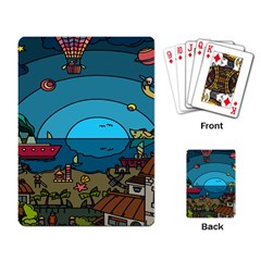 Artwork Art Kids Playing Cards Single Design (rectangle)