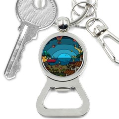 Artwork Art Kids Bottle Opener Key Chain by artworkshop