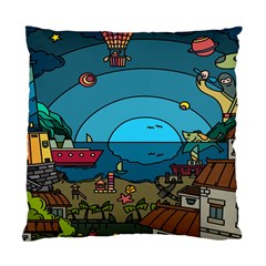 Artwork Art Kids Standard Cushion Case (one Side) by artworkshop