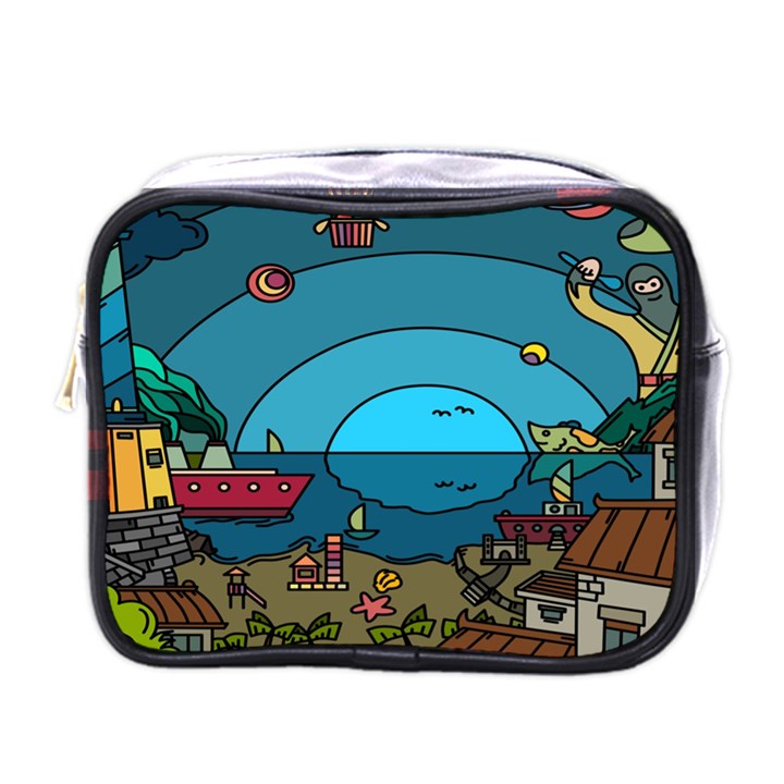 Artwork Art Kids Mini Toiletries Bag (One Side)