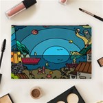 Artwork Art Kids Cosmetic Bag (Large) Back