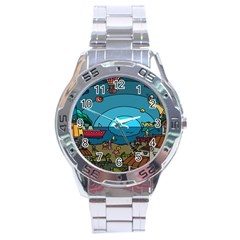 Artwork Art Kids Stainless Steel Analogue Watch by artworkshop