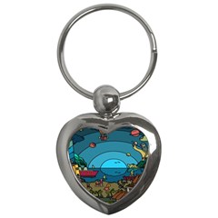 Artwork Art Kids Key Chain (heart) by artworkshop