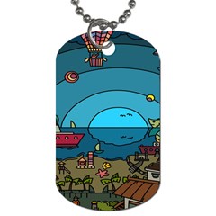 Artwork Art Kids Dog Tag (one Side) by artworkshop