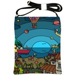 Artwork Art Kids Shoulder Sling Bag Front