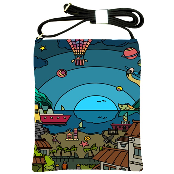 Artwork Art Kids Shoulder Sling Bag