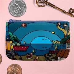 Artwork Art Kids Large Coin Purse by artworkshop