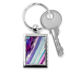 Color Acrylic Paint Art Key Chain (rectangle) by artworkshop