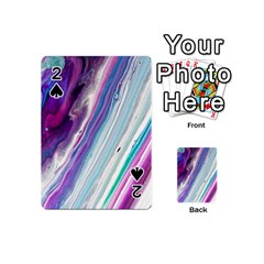 Color Acrylic Paint Art Playing Cards 54 Designs (mini)