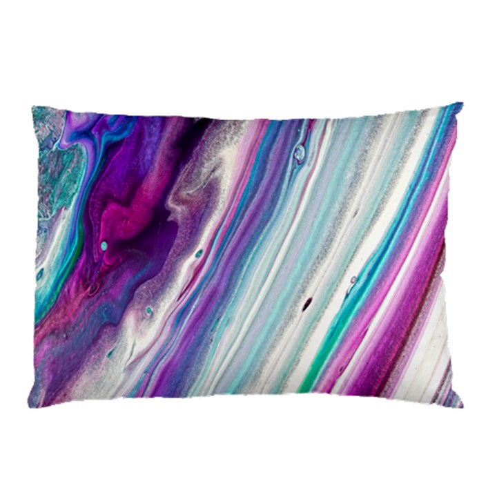 Color Acrylic Paint Art Pillow Case (Two Sides)