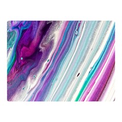 Color Acrylic Paint Art Double Sided Flano Blanket (mini)  by artworkshop