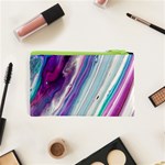 Color Acrylic Paint Art Cosmetic Bag (XS) Back